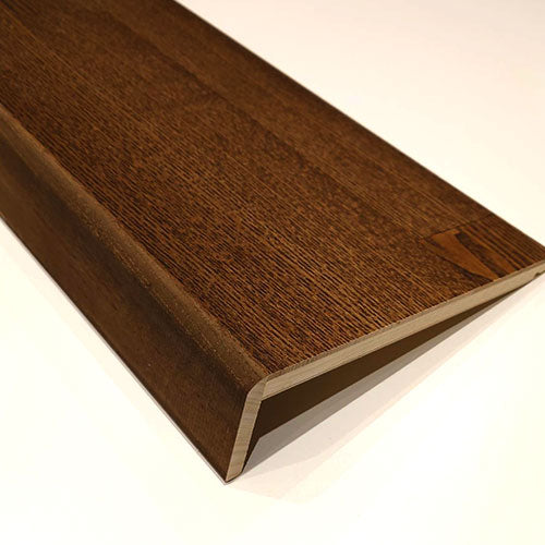 Frontplanke 3-stav Mørk Ask