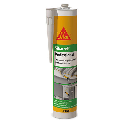 Fugemasse Sika Sikaakryl hvit 300 ml